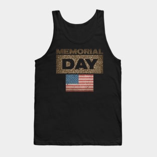 MEMORIAL DAY & FLAG Tank Top